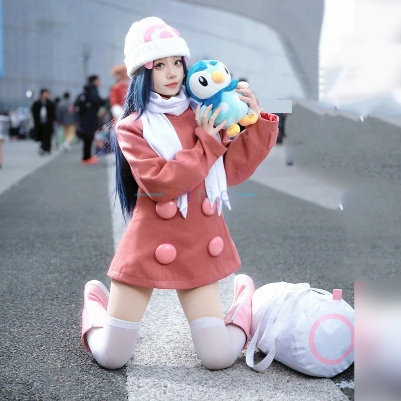 Winter Clothing Pictures - Dawn Cosplay Kostuum Vrouwen Mannen Winteroutfits