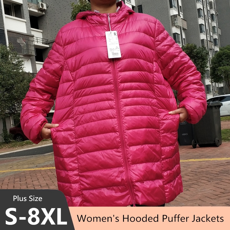 Jacket Winter Clothing - Plus Size 5XL 6XL 7XL Dames