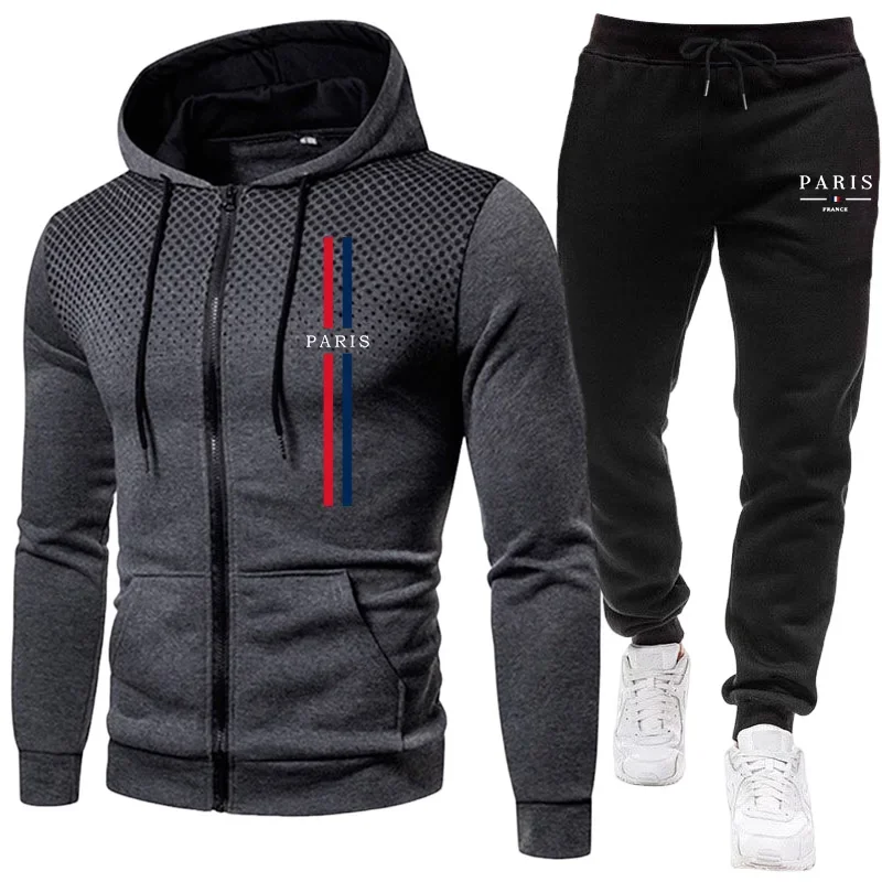 Jacket Winter Clothing - Heren sportpak met rits, jas +