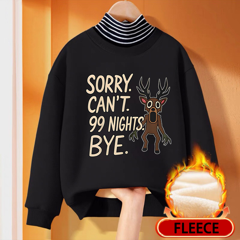Winter Clothing Boys - 99-nacht in het bos Kind Sweatshirt