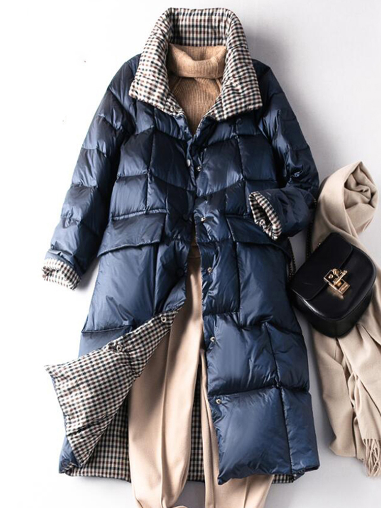 Puffer Jacket Women Down - Sedutmo Winter Lange Down Jassen Vrouwen