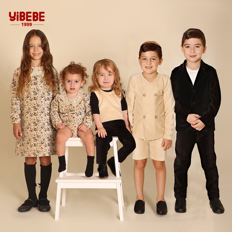 Winter Clothing Kids - AA-Family Clothing Corduroy elegante set jongensblazers