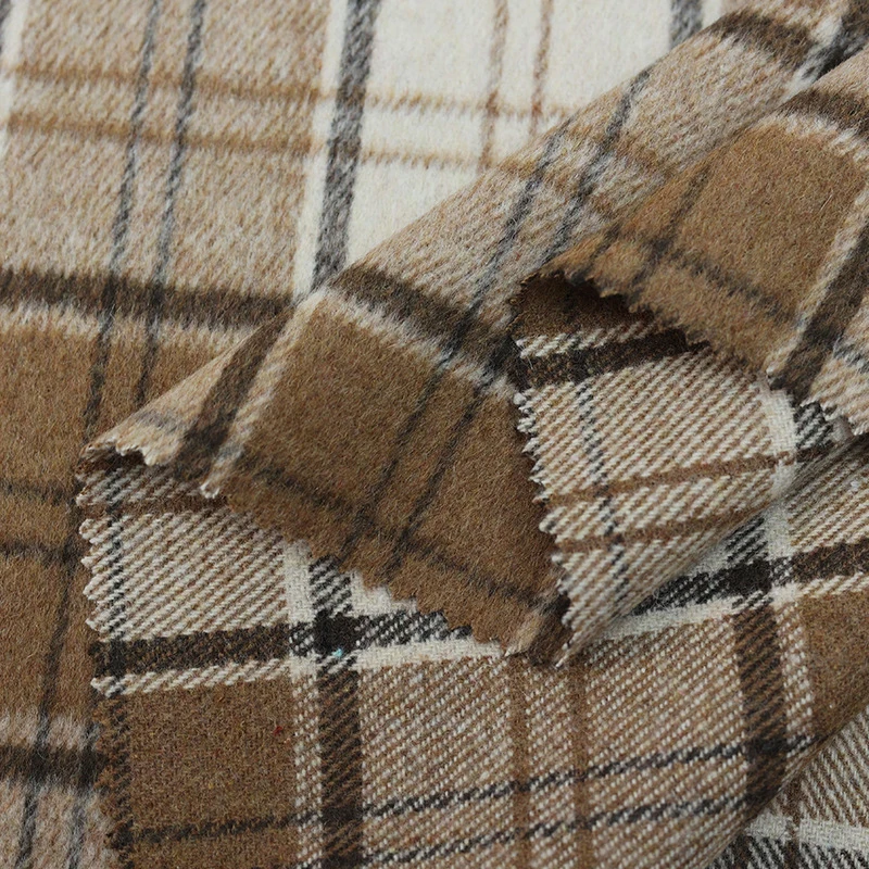 Jacket Winter Clothing - 100x148cm Zachte Dikke Vintage Wollen Plaid