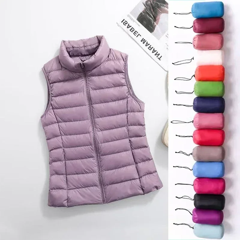 Puffer Jacket Women Down - 11 Kleuren Vrouwen Vest 2023 Nieuwe