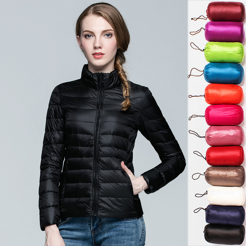 Puffer Jacket Women Down - Dames korte pufferjas 2025, nieuwe mode,
