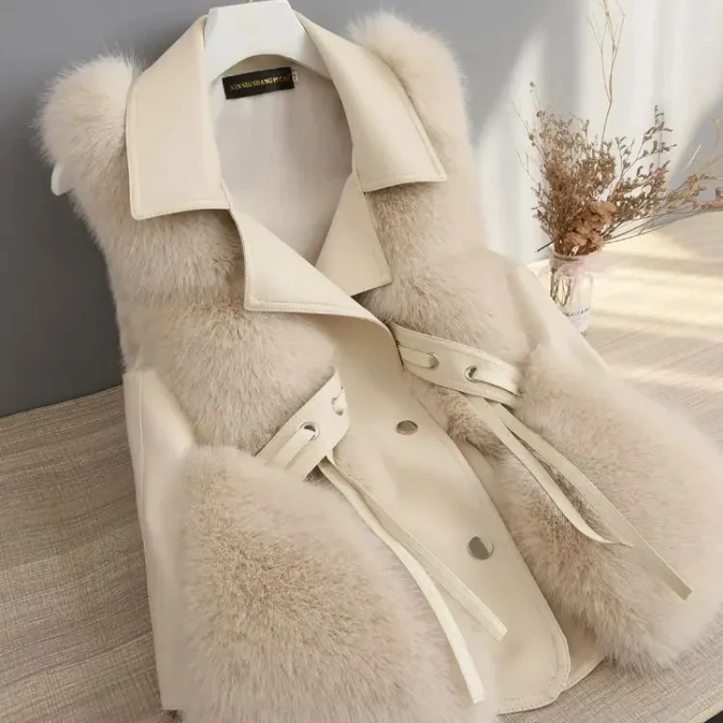 Winter Clothing On Sale - Effen kleur vest vrouw vetersluiting warme