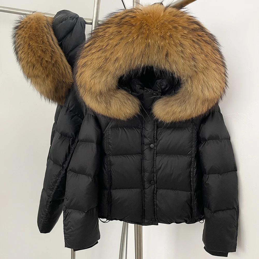 Winter Clothing Store - Witte Eendendons Jas Vrouwelijke Warme 2025,