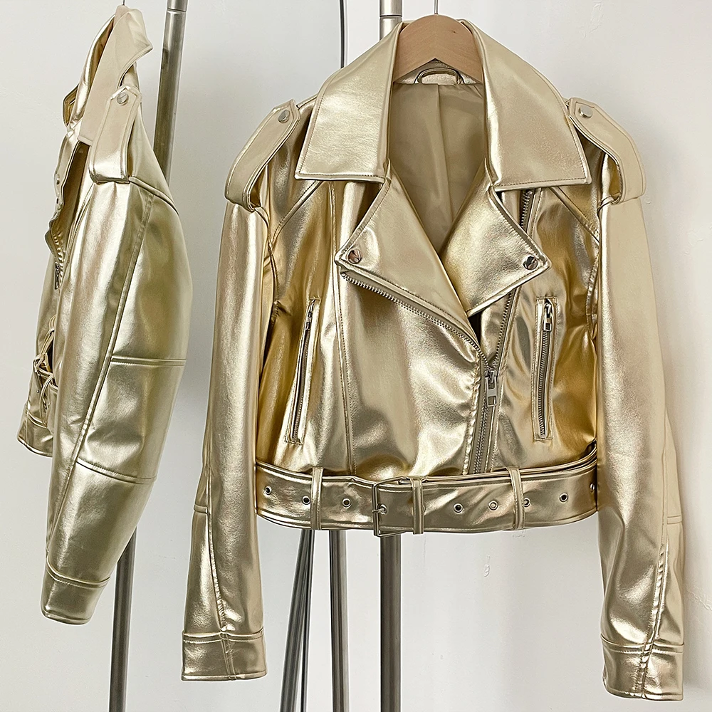 Winter Clothing Store - Kunstleer jas dames herfst korte top