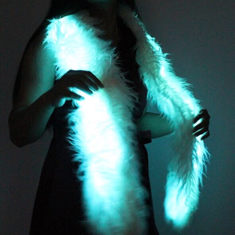 Winter Clothing Store - Everbright Store LED Lichtgevende Sjaal Pluche