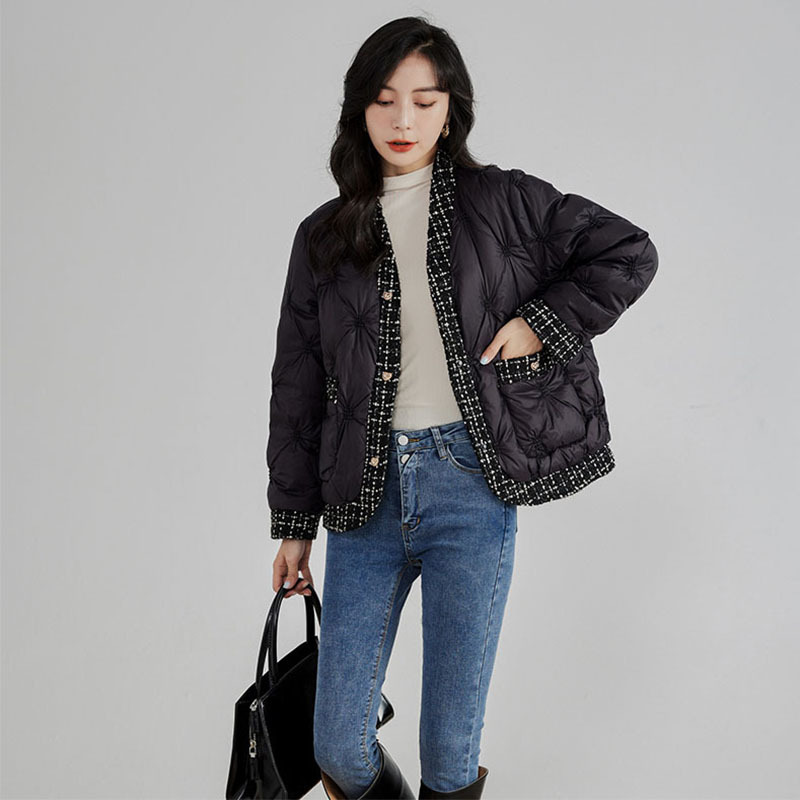 Herfst Winter Donsjack V-hals  - Winter Clothing Trends For Women recensie en prijs