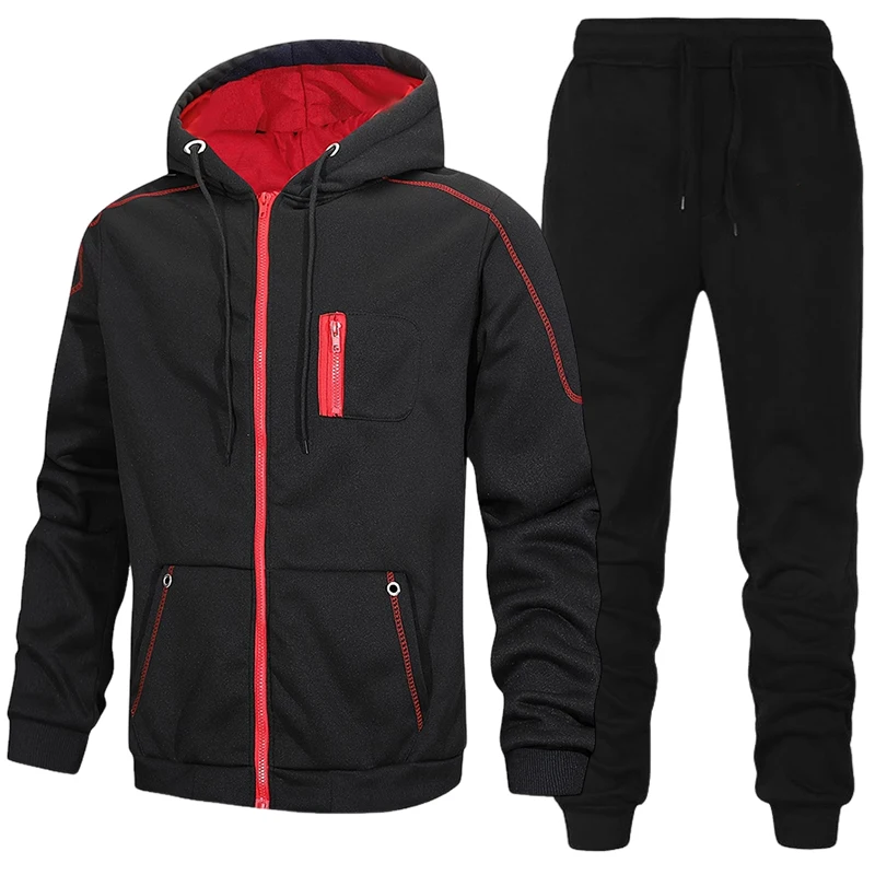 Modieus Heren Trainingspak Cas - Jacket Winter Clothing recensie en prijs