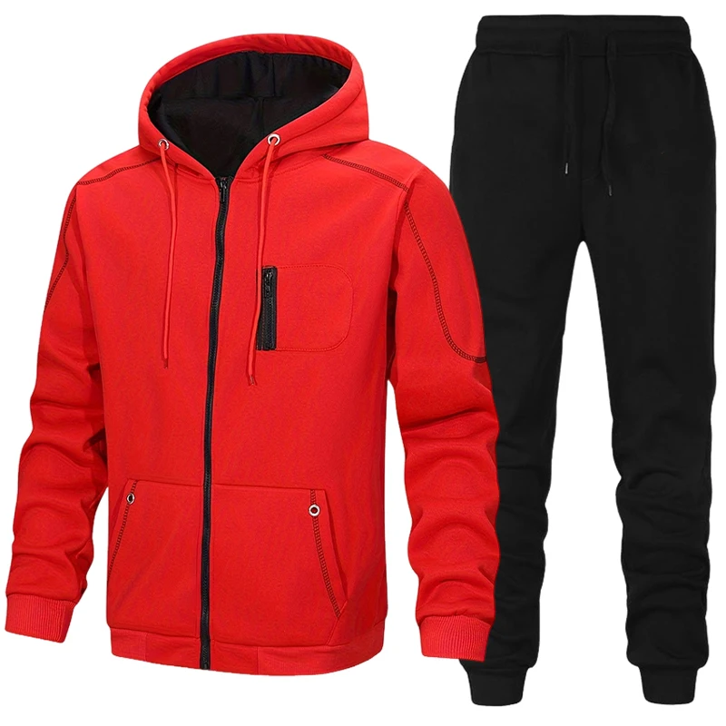 Modieus Heren Trainingspak Cas - Jacket Winter Clothing recensie en prijs