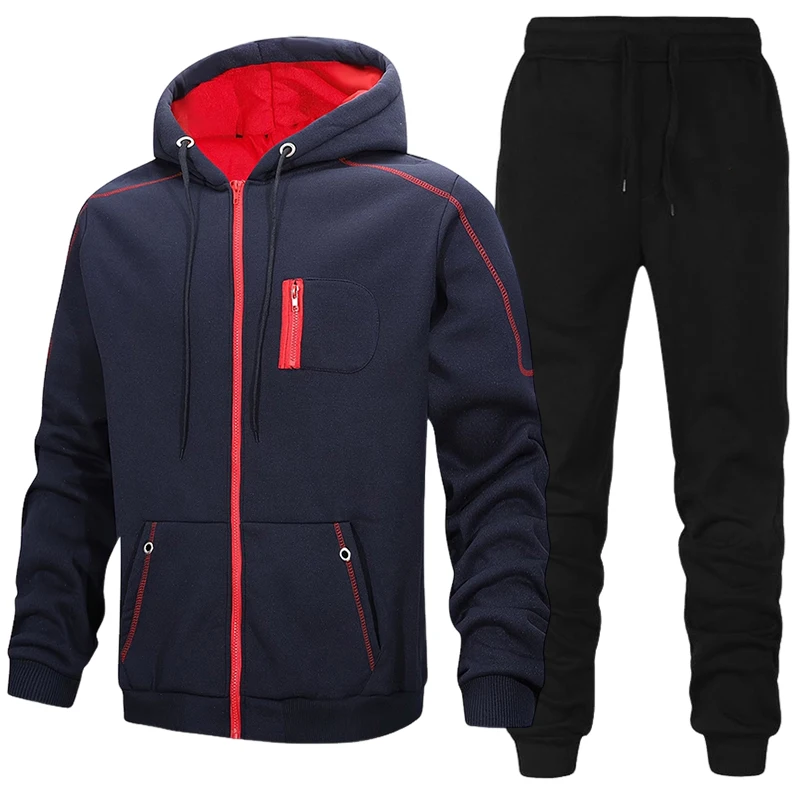 Modieus Heren Trainingspak Cas - Jacket Winter Clothing recensie en prijs