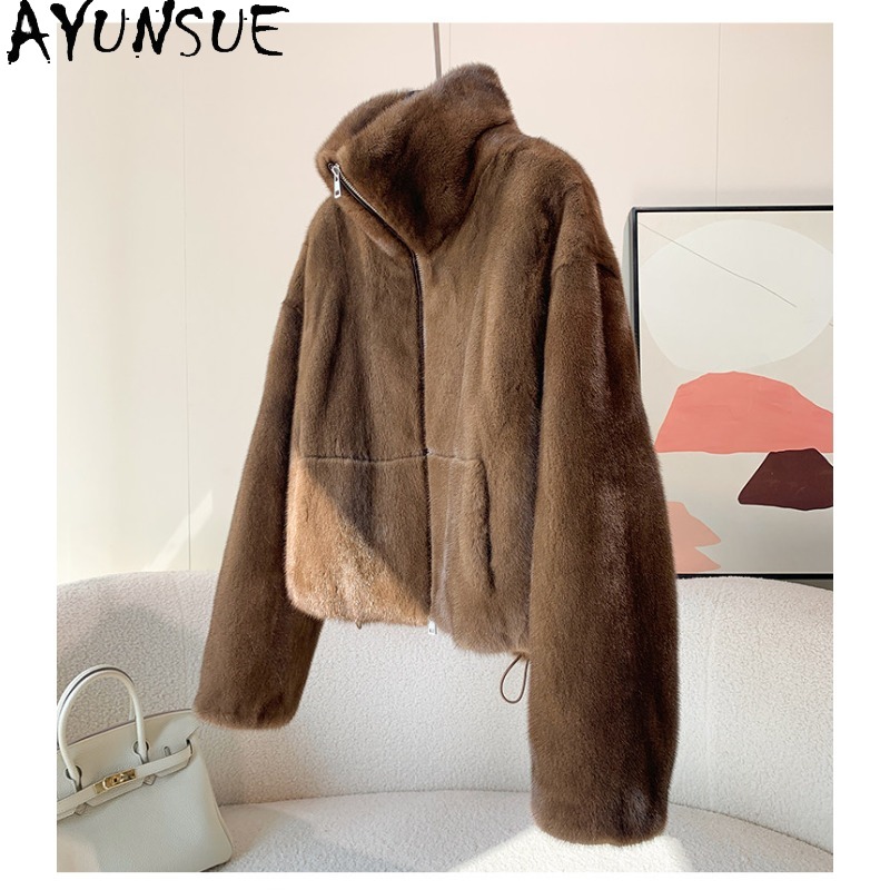AYUNSUE Paars Label Fluwelen h - Winter Clothing Label recensie en prijs