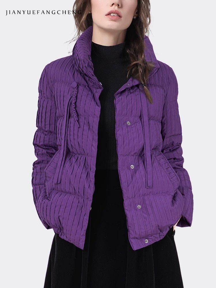 2024 Winter Mode Vrouwen Paars - Puffer Jacket Women Down recensie en prijs