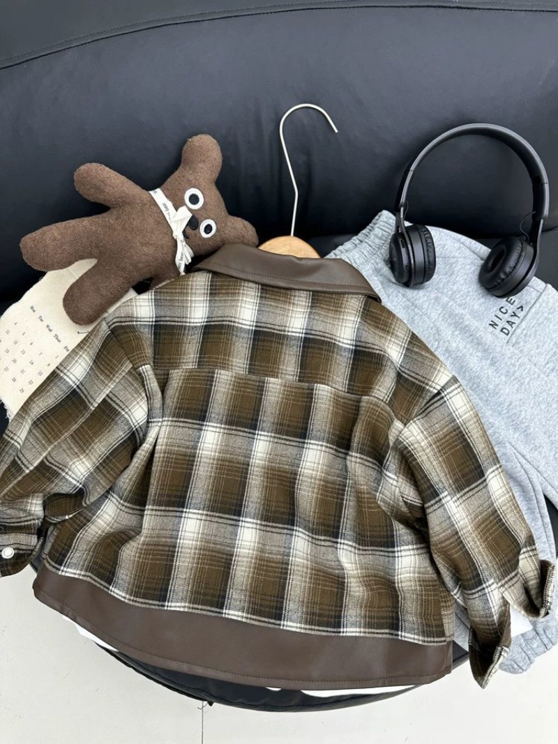 Kinderen geruite jas jongens l - Winter Clothing Boys recensie en prijs