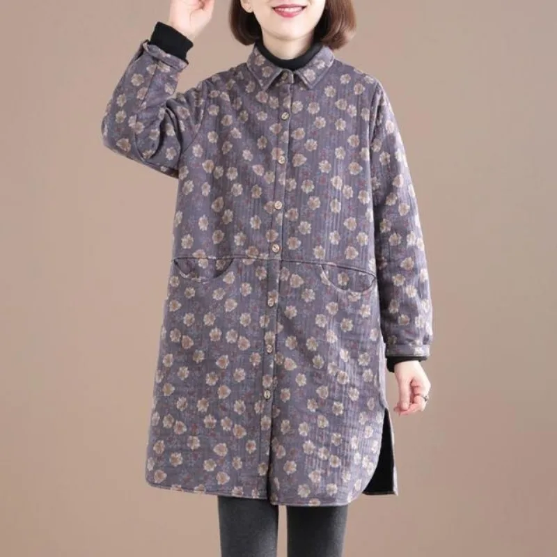 Vintage Bloemenprint Damesjack - Winter Clothing Trends For Women recensie en prijs