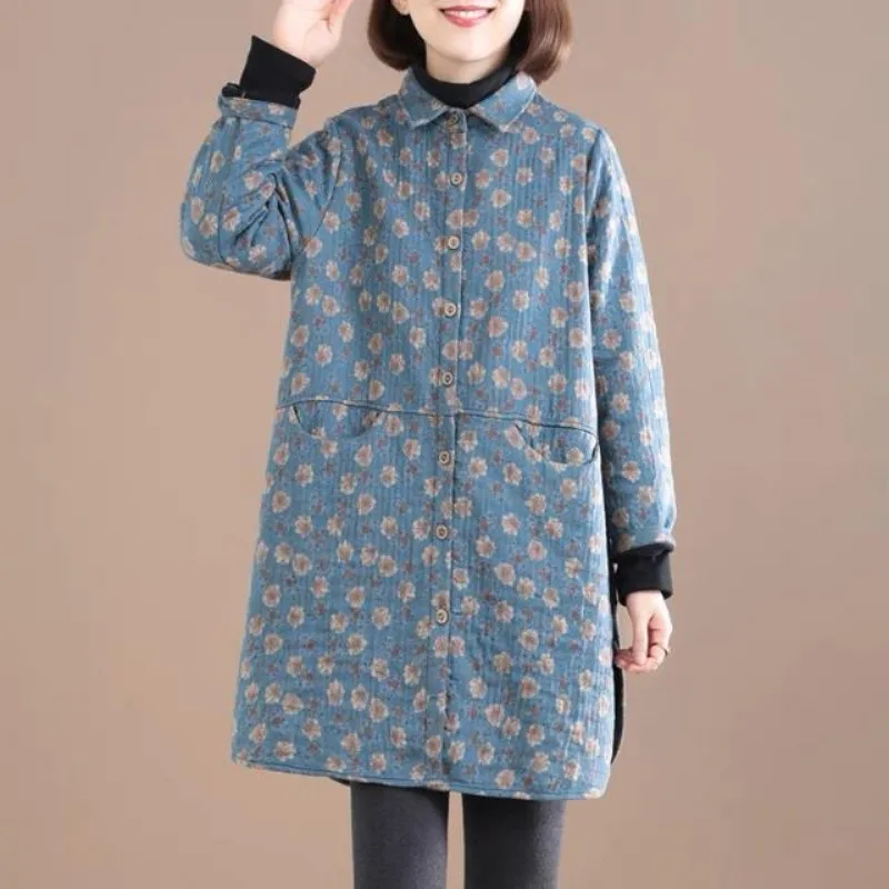 Vintage Bloemenprint Damesjack - Winter Clothing Trends For Women recensie en prijs