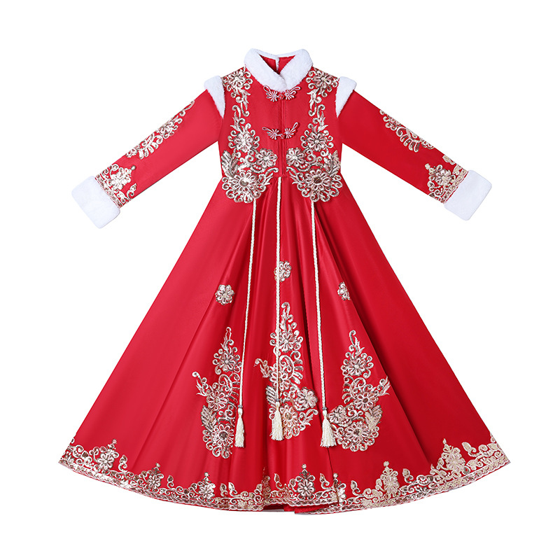 Meisjes Rode Chinese Nieuwjaar - Winter Clothing Kids recensie en prijs