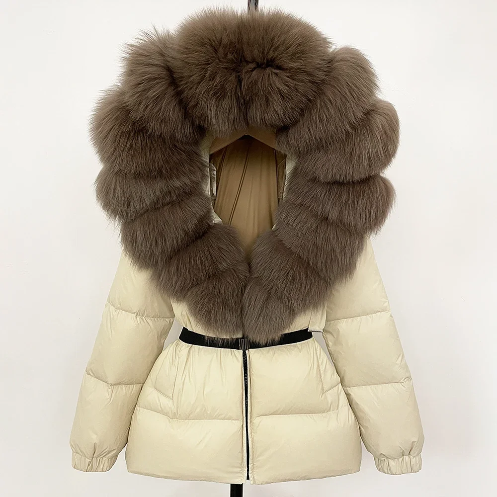 90% Witte Eendendons Jas Mode  - Winter Clothing Store recensie en prijs